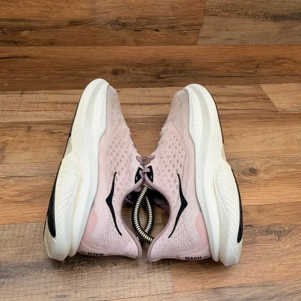 Hoka One Mach 6 LA  Women's size 8  Cosmic Pearl Quartzite Pink size 9.5 B